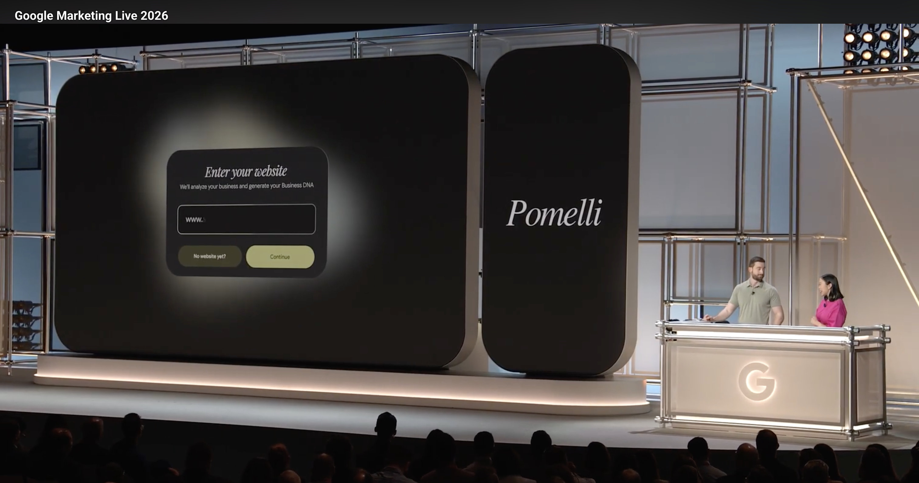 Pomelli at Google Marketing Live